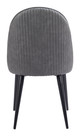 Silloth Gray (Set of 2) Steel and Polyurethane Armless Dining Chair