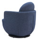 Bant Blue Steel and Polyester Swivel Chair