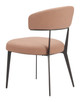 Loom Tan (Set of 2) Steel and Polyurethane Dining Chair