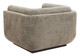 Sereneu Green Tweed Steel and Polyester Accent Chair