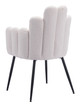 Noosa Ivory (Set of 2) Steel and Polyester Dining Chair