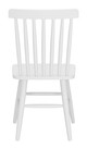Zeilen White (Set of 2) Aluminum Dining Chair for Outdoor Use