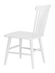Zeilen White (Set of 2) Aluminum Dining Chair for Outdoor Use