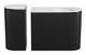 Ormara White & Black Natural Marble and Mango Wood Console Table Set
