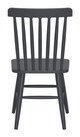 Zeilen Black (Set of 2) Aluminum Dining Chair for Outdoor Use