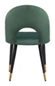 Menlo Green (Set of 2) Steel and Polyester Dining Chair