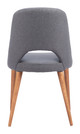 Leith Gray (Set of 2) Ash Wood and Steel Dining Chair