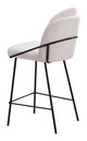 Jambi Ivory (Set of 2) Steel and Polyester Counter Stool