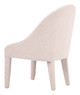 Domo Ivory Rubberwood Dining Chair