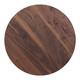 Alto Brown & Gold Steel Round Bistro Table