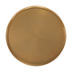 Cendre Gold & Beige Iron Round Side Table