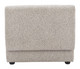 Simu Dune Greige Elm Wood and Polyester Middle Chair
