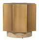 Osam Gold & Beige Iron Side Table