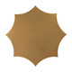 Osam Gold & Beige Iron Side Table
