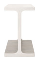 Bama Whitewashed Mango Wood Rectangular Side Table