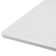 Valleta White Steel Square Bar Table