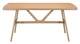 Rovina Natural Rubberwood Rectangular Dining Table