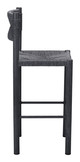 Iska Black (Set of 2) Aluminum Barstool for Outdoor Use