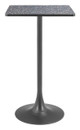 Spot Black Steel Square Bar Table