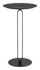 Derry Black Steel Round Bar Table