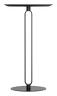 Derry Black Steel Round Bar Table