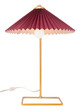 Charo Red & Gold Steel Table Lamp