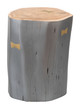 Sugra Gray Acacia Wood End Table