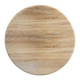 Sira Natural & Ivory Steel Round Side Table
