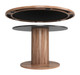 Vault Brown MDF Round 2 in 1 Table