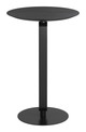 Derry Black Steel Round Counter Table