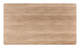 Dimira Natural Tempered Glass and Aluminum Rectangular Bar Table