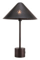 Cardo Bronze Steel Table Lamp with USB Port