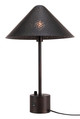 Cardo Bronze Steel Table Lamp with USB Port