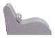 Luanda Gray Olefin and Textilene Chaise Lounge for Outdoor Use