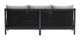 Horizon Gray Aluminum and Olefin Sofa for Outdoor Use