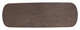 Neted Espresso Rubberwood Rectangular Console Table