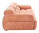 Alis Orange Polyester Modular Sectional