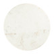 Elyn Multicolor Marble and Iron Round Side Table