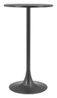 Bite Black Steel Round Bar Table