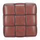 Zare Brown Polyurethane Ottoman
