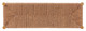 Iska Natural Aluminum Bench for Outdoor Use