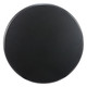 Gocce Black Fir Wood Round Side Table