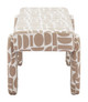 Blato Multicolor Polyester Bench