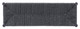 Iska Black Aluminum Bench for Outdoor Use