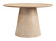 Legno Natural MDF and Plywood Round Dining Table