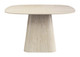 Brim Natural Sintered Stone Square Dining Table