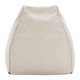 Kalm Beige Olefin and Textilene Chaise Lounge for Outdoor Use