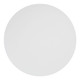 Opus White & Gold Steel Round Dining Table