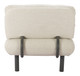 Aperto Beige Aluminum and Olefin Chaise for Outdoor Use
