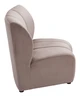 Garbi Beige Poplar Wood and Polyester Modular Sectional